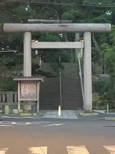 意富比神社の鳥居