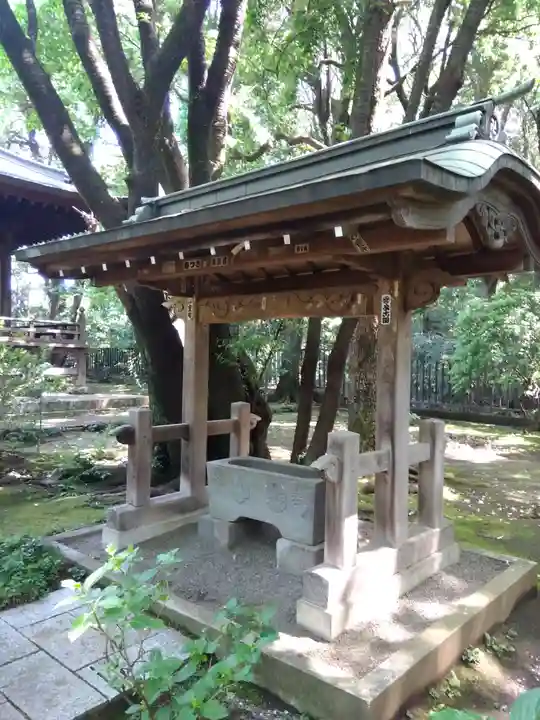 武蔵国分寺の手水舎