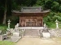 八幡社の本殿・本堂