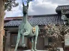 八幡神社の狛犬