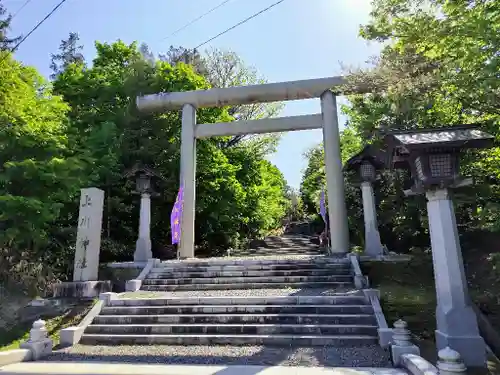 上川神社の鳥居