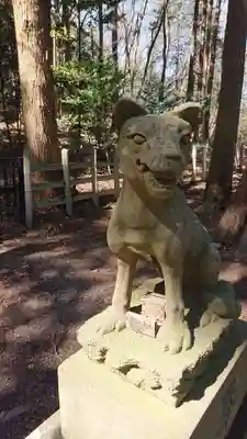 宝登山神社の狛犬