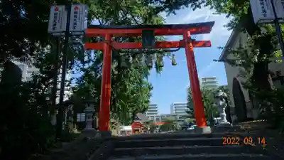 榴岡天満宮の鳥居