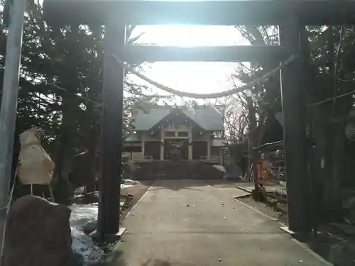 月寒神社の鳥居