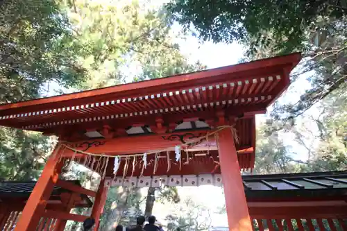 息栖神社の山門・神門