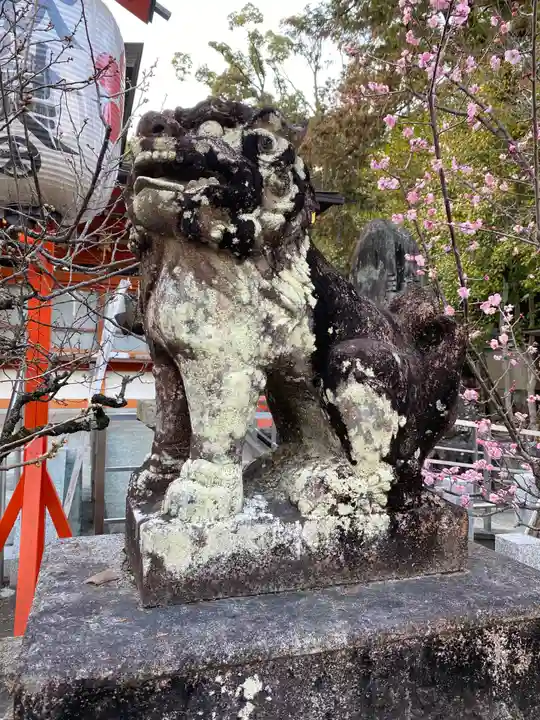 長岡天満宮の狛犬