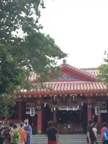 波上宮の本殿・本堂