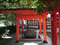 豊栄稲荷神社の手水舎