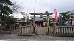 正一位稲荷神社の鳥居