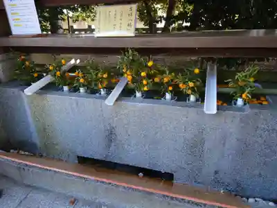 進雄神社の手水舎