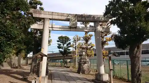 赤羽八幡神社の鳥居