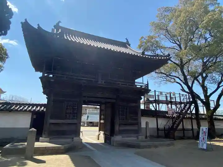 松原八幡神社の山門・神門