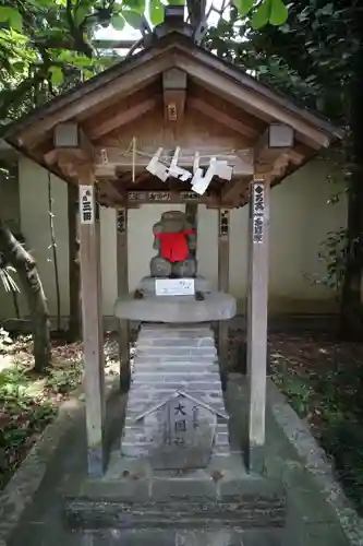 水稲荷神社の像