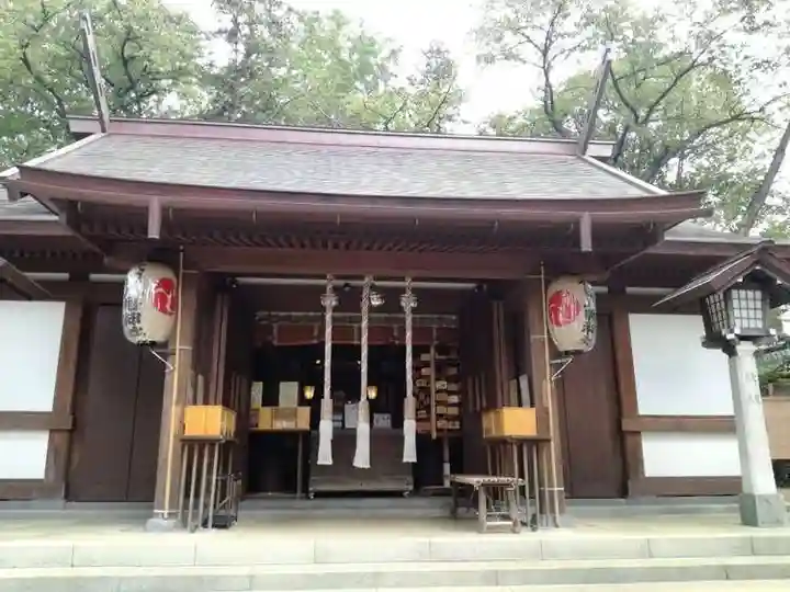 代田八幡神社の本殿・本堂