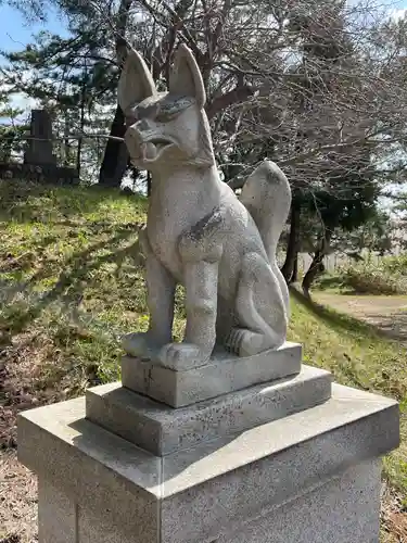 佐女川神社の狛犬