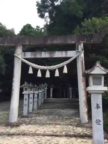 加佐登神社の鳥居