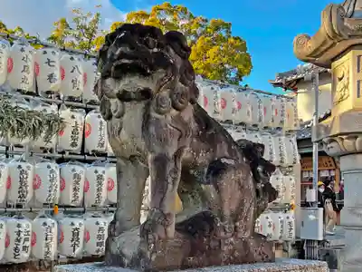 桑名宗社（春日神社）の狛犬
