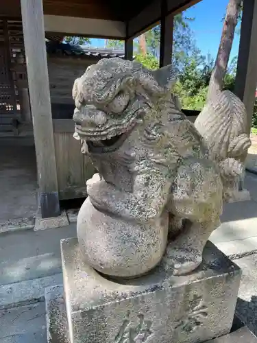 天王神社の狛犬