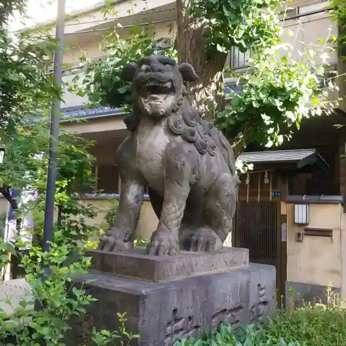 平河天満宮の狛犬