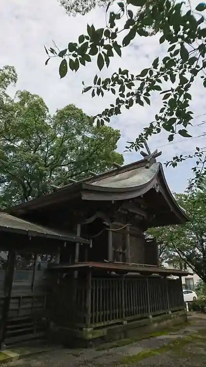 沼山津神社の本殿・本堂