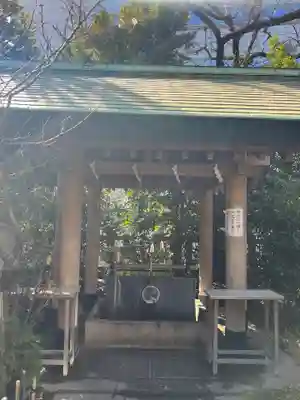 芝大神宮の手水舎