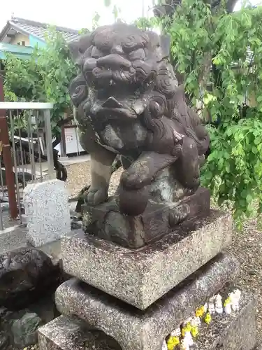 山田天満宮の狛犬