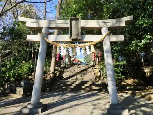 世田谷八幡宮の鳥居