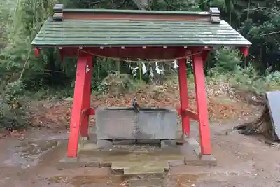 松澤 熊野神社の手水舎
