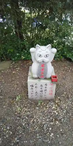 鹿角八坂神社の狛犬