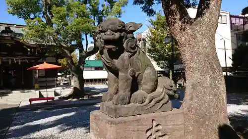 橘樹神社の狛犬