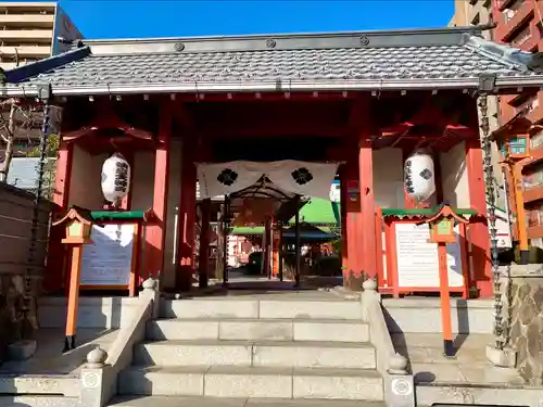 仙台大神宮の山門・神門