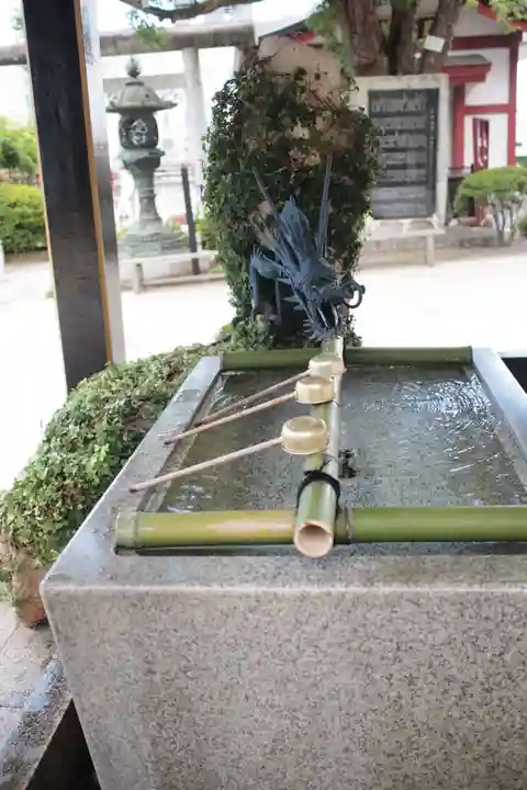 水戸東照宮の手水舎