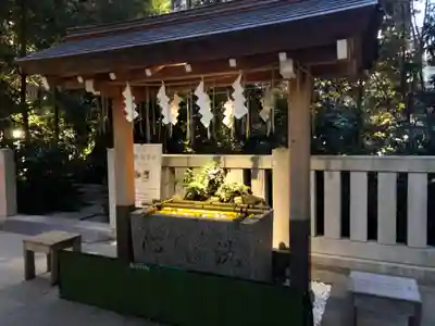 福徳神社（芽吹稲荷）の手水舎