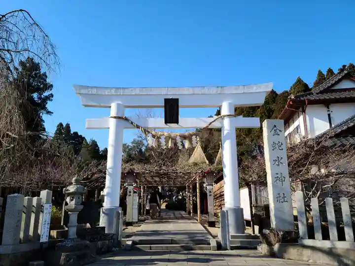 金蛇水神社の鳥居