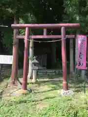 安智羅神社(松尾古城跡)の鳥居