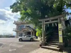 多摩川浅間神社の鳥居