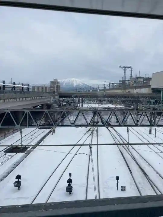 三ツ石神社の景色