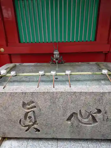 神田神社（神田明神）の手水