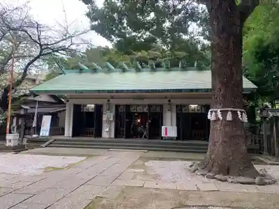 駒込天祖神社の本殿・本堂