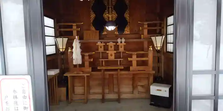 北鎮安全神社の本殿・本堂