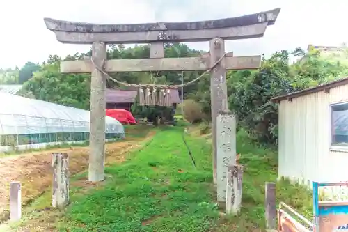 羽黒神社の鳥居