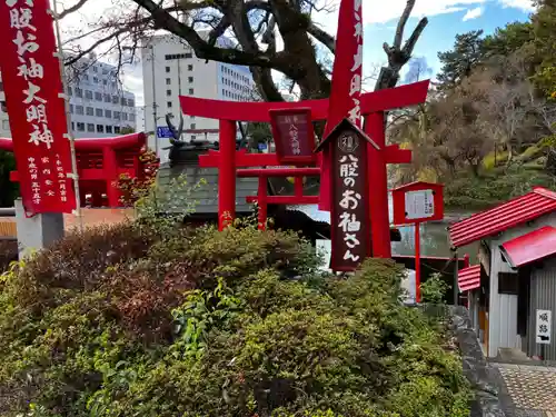 八股榎お袖大明神の鳥居