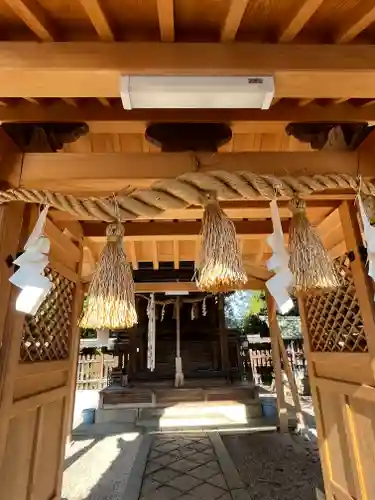 伊豆神社の本殿