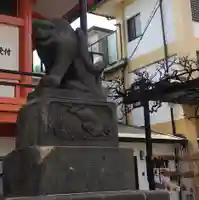 善國寺の狛犬