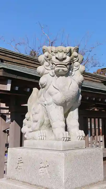 白鷺神社の狛犬