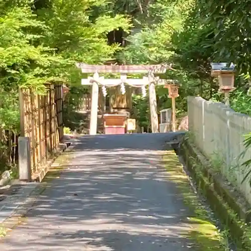 石切劔箭神社上之社の鳥居