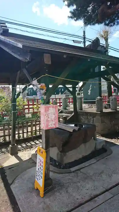 増田神社の手水舎