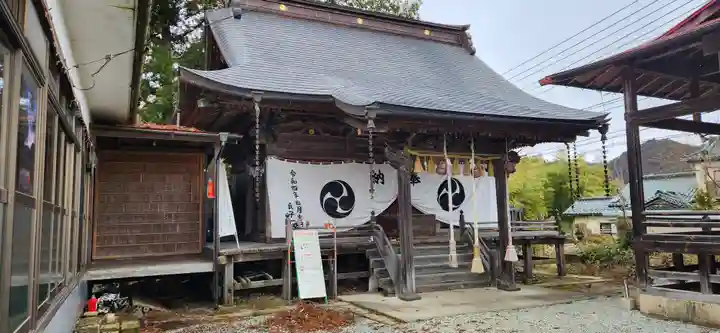 生出森八幡神社(里宮)の本殿・本堂