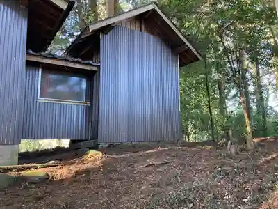 大白神社(越畑)の本殿・本堂