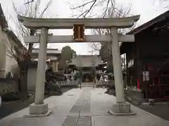 隅田稲荷神社の鳥居